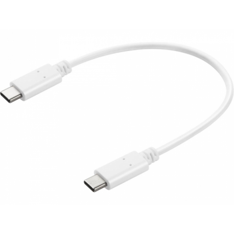 Sandberg - USB cable - USB-C (M) to USB-C (M) - 20 cm - 2