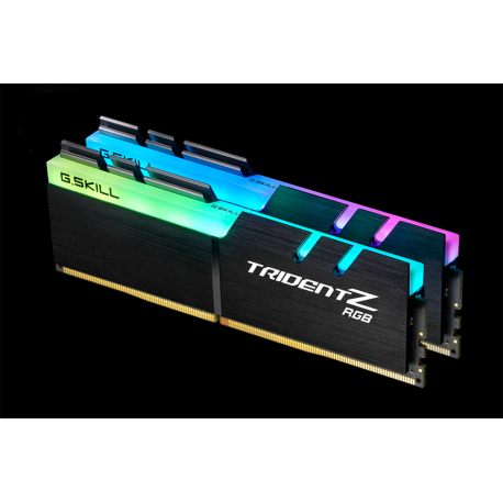 G.Skill TridentZ RGB Series - AMD Edition - DDR4 - kit - 32 GB: 2 x 16 GB - DIMM 288-pin - 3200 MHz  /  PC4-25600 - CL16 - 1.35 V - unbuffered - non-ECC - 0