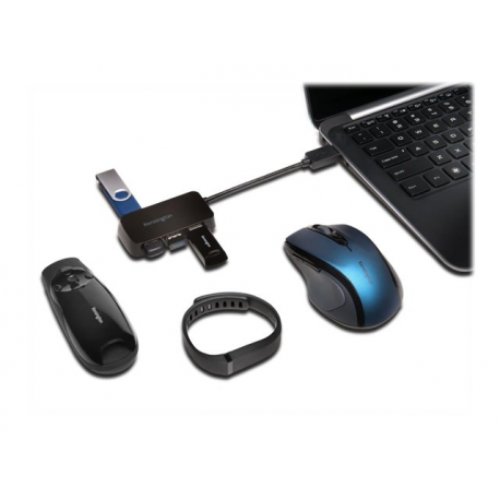 Kensington UH4000 - Hub - 4 x SuperSpeed USB 3.0 - desktop - 4
