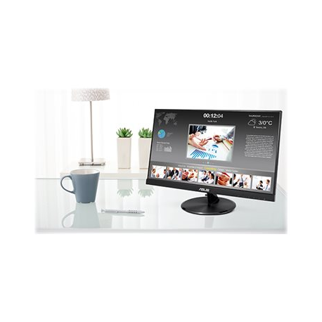 ASUS VT229H - LED monitor - 21.5" - touchscreen - 1920 x 1080 Full HD (1080p) - IPS - 250 cd / m² - 1000:1 - 5 ms - HDMI, VGA - speakers - black - 6