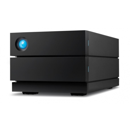 LaCie 2big RAID STHJ8000800 - Hard drive array - 8 TB - 2 bays - HDD 4 TB x 2 - USB 3.1 Gen 2 (external) - with 5 years Rescue Data Recovery Service Plan - 0