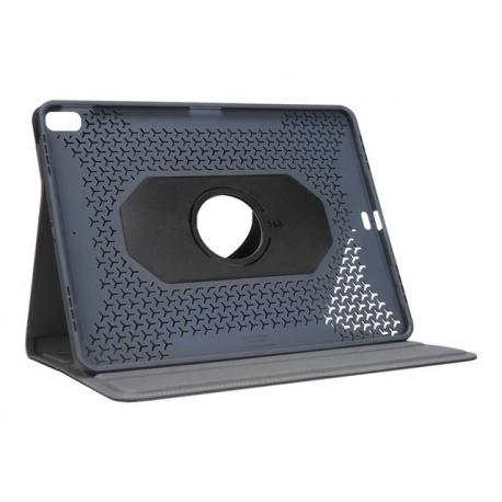 Targus VersaVu Classic - Flip cover for tablet - polyurethane faux leather - black - 12.9" - for Apple 12.9-inch iPad Pro (3rd generation, 4th generation, 5th generation) - 3