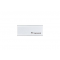 Transcend ESD240C - SSD - 120 GB - external (portable) - M.2 - USB 3.1 Gen 2 (USB-C connector) - silver