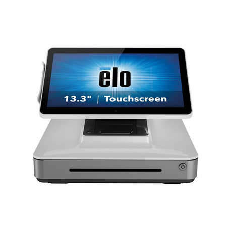 Elo PayPoint - All-in-one - 1 x Snapdragon 2 GHz - RAM 3 GB - SSD 32 GB - GigE - WLAN: 802.11a / b / g / n / ac, Bluetooth 4.1 - Android 7.1 (Nougat) - monitor: LED 13.3" 1920 x 1080 (Full HD) touchscreen - white - 0