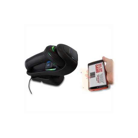 Datalogic Gryphon I GD4590-HC - BPOC Kit - barcode scanner - handheld - 2D imager - decoded - keyboard wedge, RS-232, USB - 13