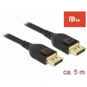 DeLOCK - DisplayPort cable - DisplayPort (M) to DisplayPort (M) - DisplayPort 1.4 - 5 m - 8K support - black