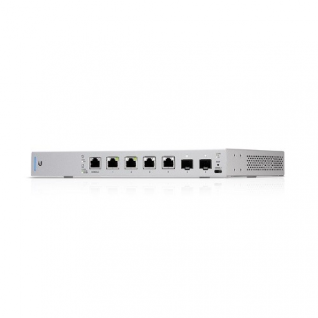 Ubiquiti UniFi Switch US-XG-6POE - Switch - Managed - 4 x 100 / 1000 / 2.5G / 5G / 10GBase-T (PoE++) + 2 x 10 Gigabit SFP+ - desktop - PoE++ - AC 120 / 230 V  /  DC 44 - 57 V - 1