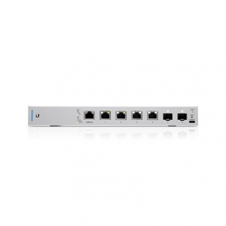 Ubiquiti UniFi Switch US-XG-6POE - Switch - Managed - 4 x 100 / 1000 / 2.5G / 5G / 10GBase-T (PoE++) + 2 x 10 Gigabit SFP+ - desktop - PoE++ - AC 120 / 230 V  /  DC 44 - 57 V - 2