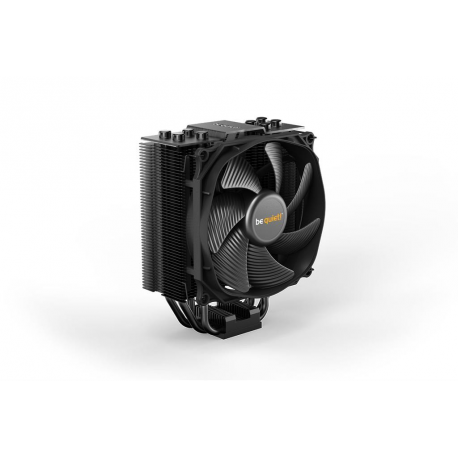 be quiet! Dark Rock Slim - Processor cooler - (for: LGA1155, LGA1150, LGA1151, LGA2011-3 (Square ILM), AM4, LGA2066, LGA1200, LGA1700) - copper - 120 mm - black - 0