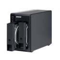 QNAP TR-002 - Hard drive array - 2 bays (SATA-600) - USB 3.1 Gen 2 (external)