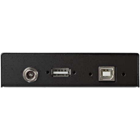 StarTech.com 8 Port Serial Hub USB to RS232 / RS485 / RS422 Adapter, Industrial USB 2.0 to DB9 Serial Converter Hub, IP30 Rated, Din Rail Mountable Metal Serial Hub, 15kV ESD Protection - 6ft Locking Cable Incl (ICUSB234858I) - Serial adapter - USB 2.0 - RS-232 / 422 / 485 x 8 - black - TAA Compliant - 2