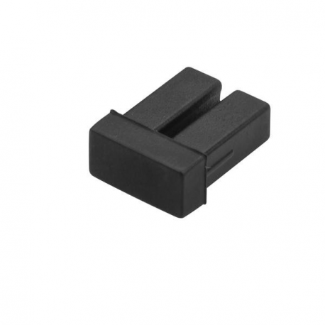 StarTech.com LC SFP Dust Covers 10pk - Fiber Optic Dust Caps - SFP Port Dust Covers (SFPLCCAP10) - Dust cover - black (pack of 10) - 1