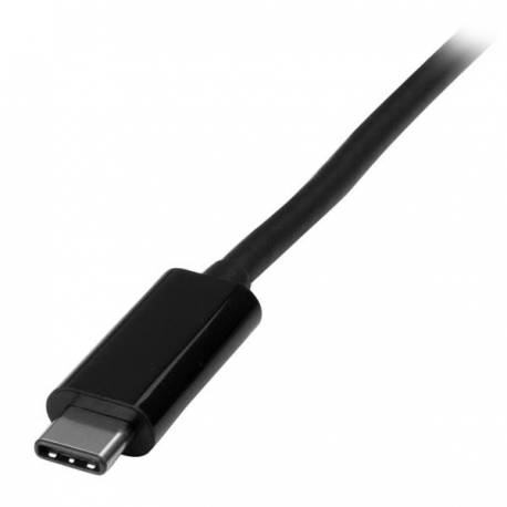 StarTech.com USB-C to DVI Cable - 6 ft  /  2m - 1080p - 1920x1200 - USB-C DVI Monitor Cable - USB C Cable - Computer Monitor Cable (CDP2DVIMM2MB) - USB  /  DVI cable - USB-C (M) to DVI-D (M) - Thunderbolt 3  /  USB 3.1 - 2 m - 1920 x 1200 (WUXGA) support - black - for P / N: TB4CDOCK - 1