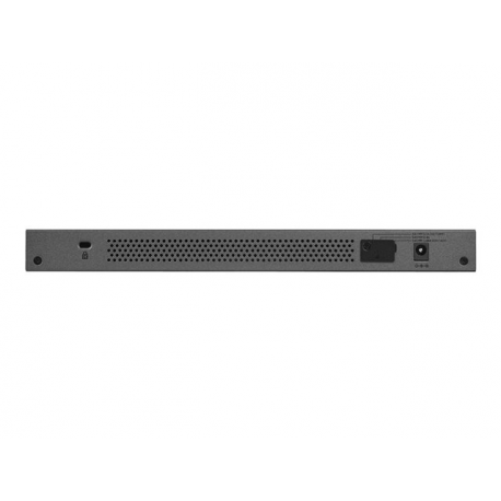 NETGEAR GS116LP - Switch - 16 x 10 / 100 / 1000 (PoE+) - desktop, rack-mountable, wall-mountable - PoE+ (76 W) - DC power - 3