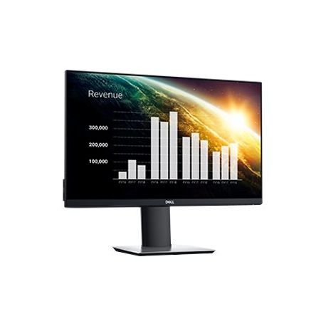 Dell P2319H - LED monitor - 23" - 1920 x 1080 Full HD (1080p) @ 60 Hz - IPS - 250 cd / m² - 1000:1 - 5 ms - HDMI, VGA, DisplayPort - black - with 3 Years Advanced Exchange Service (US - 4 Years) - for Latitude 5320, 5520, 7400 2-in-1; Precision 7560; XPS 15 9570 - 0