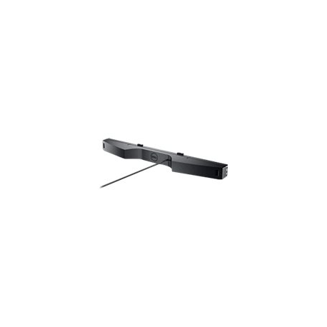 Dell Pro Stereo Soundbar AE515M - Sound bar - for monitor - USB - 5 Watt - black - for Dell E1914, E1916, E2014, E2016, E2214, E2214, E2216, E2218, E2219, E2316, E2318, E2414, E2417, E2418, P1917, P2016, P2017, P2018, P2214, P2217, P2219, P2317, P2319, P2416, P2417, P2418, P2419, P2715, P2717, P2719, S2719; U2417, U2419, U2515, U2719, U2721, U2917, U3219, UP2516, UP2716, UP2718 UP3017 - 5