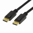 LogiLink - DisplayPort cable - DisplayPort (M) latched to DisplayPort (M) latched - DisplayPort 1.4 - 2 m - 4K support, 8K support - black