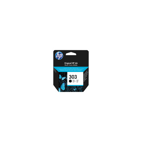 HP 303 - 4 ml - black - original - ink cartridge - for Envy Photo 62XX, Photo 71XX, Photo 78XX; Envy Inspire 72XX, 79XX; Tango; Tango X - 3