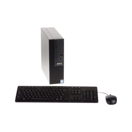 AXIS Camera Station S9002 MkII Desktop Terminal - Tower - Core i5 8400 / 2.8 GHz - RAM 8 GB - SSD 128 GB - Quadro P600 - GigE - Windows 10 Enterprise - monitor: none - keyboard: UK - 2
