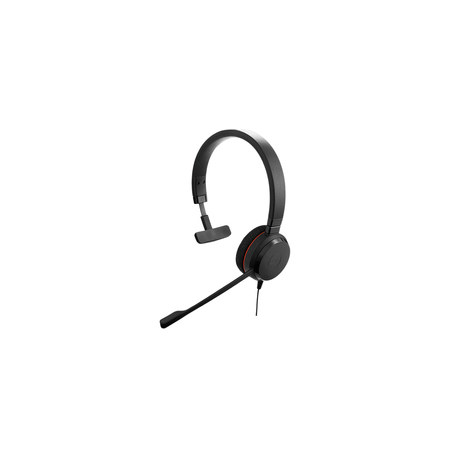 Jabra Evolve 20 MS mono - Special Edition - headset - on-ear - wired - 0