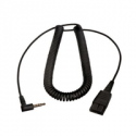 Jabra PC CORD - Headset cable - mini jack male to Quick Disconnect - for BIZ 1500, 2300, 2400