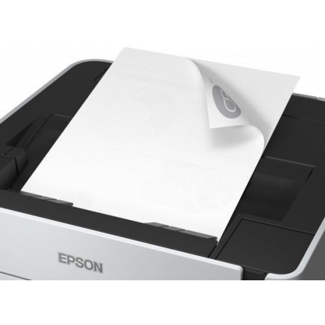 Epson EcoTank M1180 - Printer - B / W - Duplex - ink-jet - refillable - A4 / Legal - 1200 x 2400 dpi - up to 20 ppm - capacity: 250 sheets - USB 2.0, LAN, Wi-Fi - 5