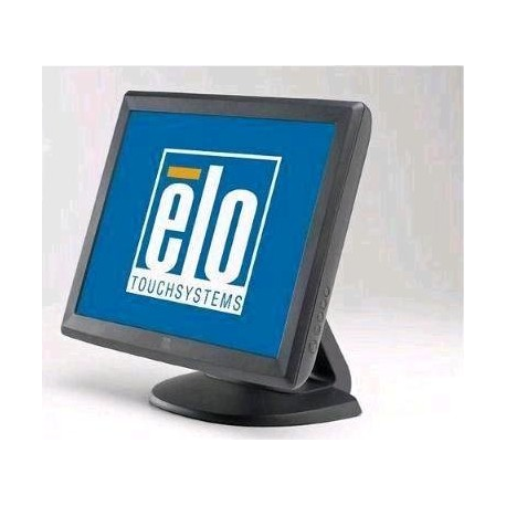 Elo 1715L AccuTouch - LED monitor - 17" - 1280 x 1024 @ 75 Hz - 200 cd / m² - 1000:1 - 5 ms - VGA - dark grey - 2