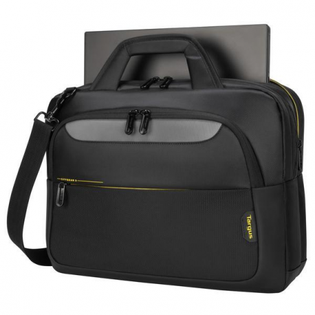 Targus CityGear Topload Laptop Case - Notebook carrying case - 15" - 17.3" - black - 7