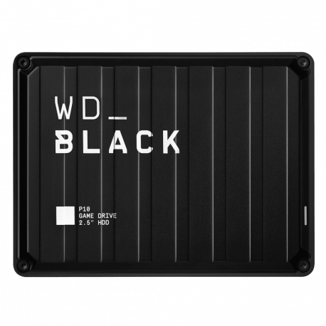 WD_BLACK P10 Game Drive WDBA3A0050BBK - Hard drive - 5 TB - external (portable) - USB 3.2 Gen 1 - black - 6