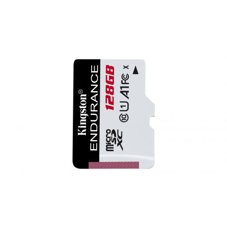 Kingston High Endurance - Flash memory card - 128 GB - A1 / UHS-I U1 / Class10 - microSDXC UHS-I - 5