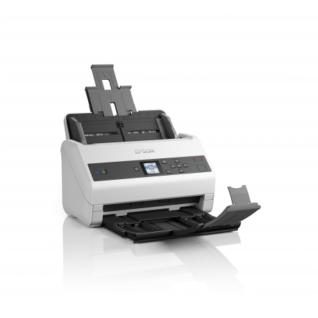 Epson WorkForce DS-870 - Document scanner - Contact Image Sensor (CIS) - Duplex - A4 - 600 dpi x 600 dpi - up to 65 ppm (mono)  /  up to 65 ppm (colour) - ADF (100 sheets) - up to 7000 scans per day - USB 3.0 - 0