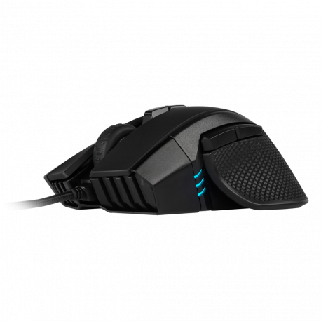 CORSAIR Gaming IRONCLAW RGB FPS / MOBA - Mouse - optical - 7 buttons - wired - USB - black - 2