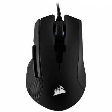 CORSAIR Gaming IRONCLAW RGB FPS / MOBA - Mouse - optical - 7 buttons - wired - USB - black - 3