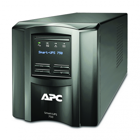 APC Smart-UPS SMT750IC - UPS - AC 220 / 230 / 240 V - 500 Watt - 750 VA - RS-232, USB - output connectors: 6 - black - with APC SmartConnect - for P / N: AR4018SPX431, AR4018SPX432, AR4024SP, AR4024SPX429, AR4024SPX431, AR4024SPX432 - 5