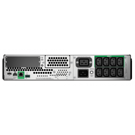 APC Smart-UPS SMT3000RMI2UC - UPS (rack-mountable) - AC 220 / 230 / 240 V - 2700 Watt - 3000 VA - RS-232, USB - output connectors: 9 - 2U - black - with APC SmartConnect - for P / N: AR3003, AR3003SP, AR3006, AR3006SP, AR3103, AR3103SP, AR3106, AR3106SP, AR9300SP - 1