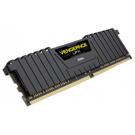 CORSAIR Vengeance LPX - DDR4 - module - 8 GB - DIMM 288-pin - 3000 MHz  /  PC4-24000 - CL16 - 1.35 V - unbuffered - non-ECC - black - 4
