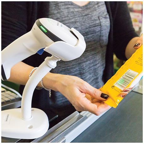 Datalogic Gryphon I GD4590 - Barcode scanner - handheld - 2D imager - decoded - keyboard wedge, RS-232, USB - 1