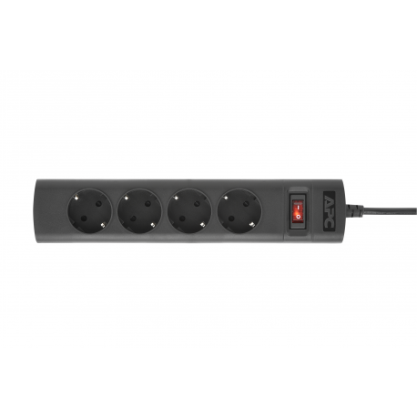 APC UPS Power Strip PZ42I-GR - Power strip (rack-mountable  /  external) - AC 230 V - 2500 Watt - input: IEC 60320 C14 - output connectors: 4 (CEE 7 / 3) - 1.5 m cord - for P / N: SMC1000IC, SMT750IC, SMT750RMI2UC - 4