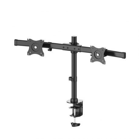 Neomounts by Newstar FPMA-DCB100D - Mounting kit - for 2 LCD displays (full-motion) - black - screen size: 10"-27" - clamp mountable, grommet, desk-mountable - 1