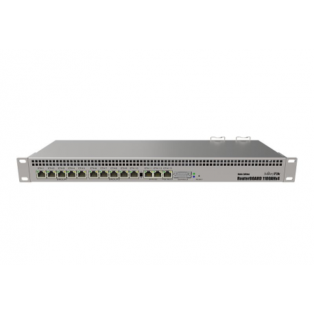 MikroTik RouterBOARD RB1100AHx4 - Router - 13-port switch - GigE - rack-mountable - 9