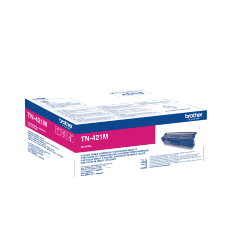 Brother TN421M - Magenta - original - toner cartridge - for Brother DCP-L8410, HL-L8260, HL-L8360, MFC-L8690, MFC-L8900 - 1