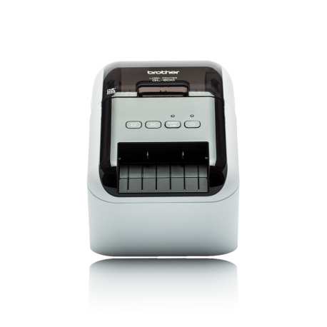 Brother QL-800 - Label printer - two-colour (monochrome) - direct thermal - Roll (6.2 cm) - 300 x 600 dpi - up to 93 labels / min - USB 2.0 - cutter - black, white - 1
