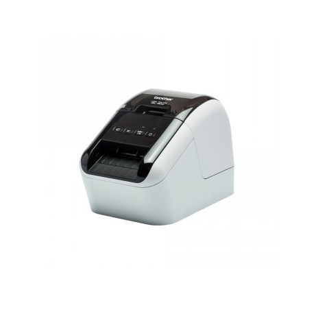 Brother QL-800 - Label printer - two-colour (monochrome) - direct thermal - Roll (6.2 cm) - 300 x 600 dpi - up to 93 labels / min - USB 2.0 - cutter - black, white - 3