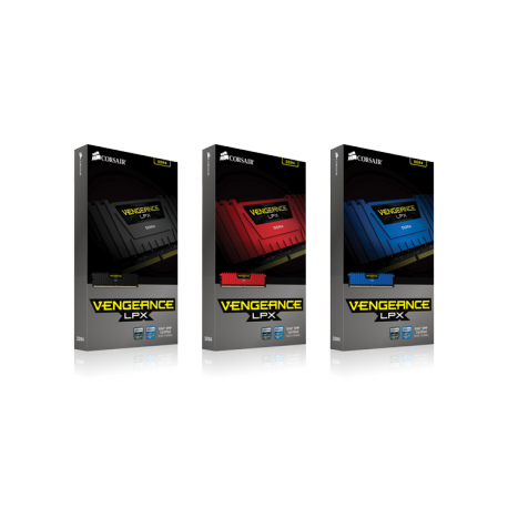 CORSAIR Vengeance LPX - DDR4 - kit - 16 GB: 2 x 8 GB - DIMM 288-pin - 2133 MHz  /  PC4-17000 - CL13 - 1.2 V - unbuffered - non-ECC - 4