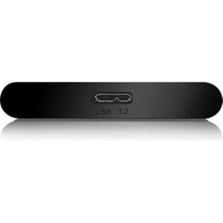 Raidsonic EXTHDDCASE1XSATA2.5INTO1XUSB3. (Externes Gehaeuse, f/ 2.5 SATA HDD/SSD, USB 3.0, Aluminium/Kunststoff, Schwarz) - 2