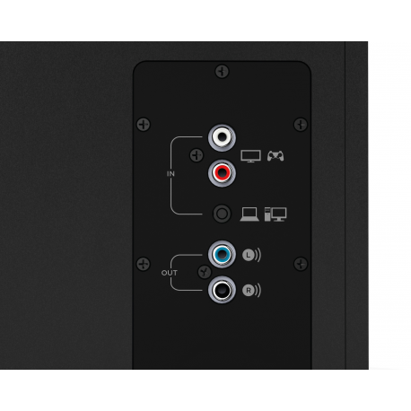 Logitech Z533 - Speaker system - for PC - 2.1-channel - 60 Watt (Total) - 2