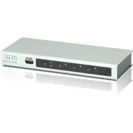 ATEN VS481B - Video / audio switch - 4 x HDMI - desktop - 4