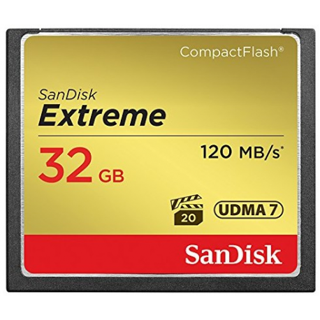 SanDisk Extreme - Flash memory card - 32 GB - 567x - CompactFlash - 2