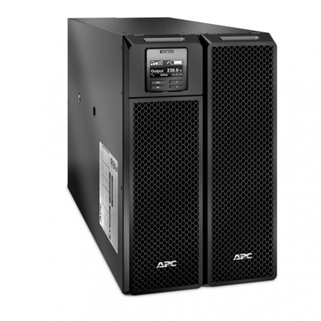 APC Smart-UPS SRT 8000VA - UPS (rack-mountable / external) - AC 230 V - 8000 Watt - 8000 VA - Ethernet 10 / 100, USB - output connectors: 14 - 6U - black - 1