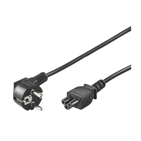 wentronic NK 114 S-180 - Power cable - CEE 7 / 7 (M) to IEC 60320 C5 - AC 250 V - 10 A - 1.8 m - black - 0